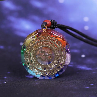 Energizing Om Orgonite Necklace-Your Soul Place